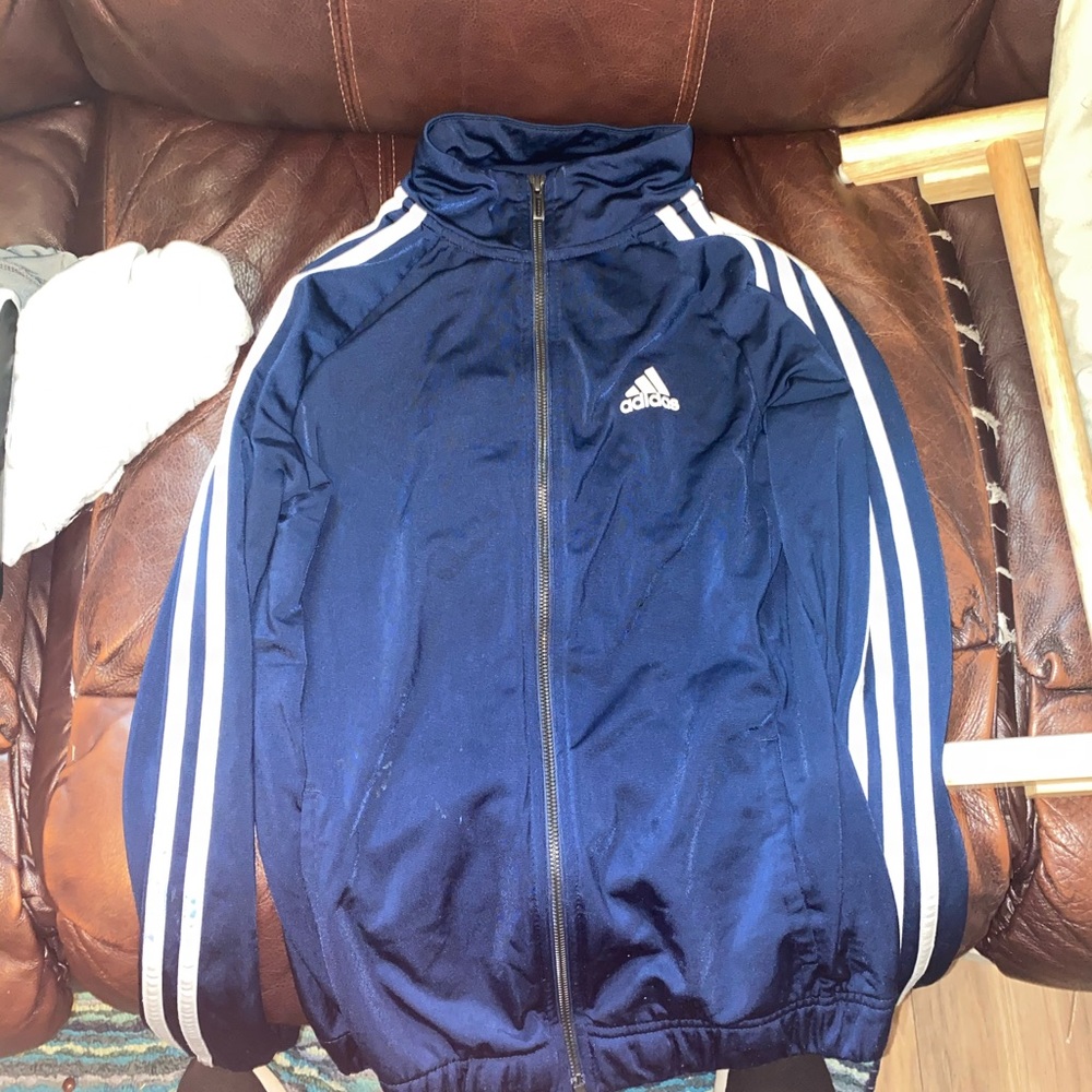 Boys Adidas Dark blue Jacket